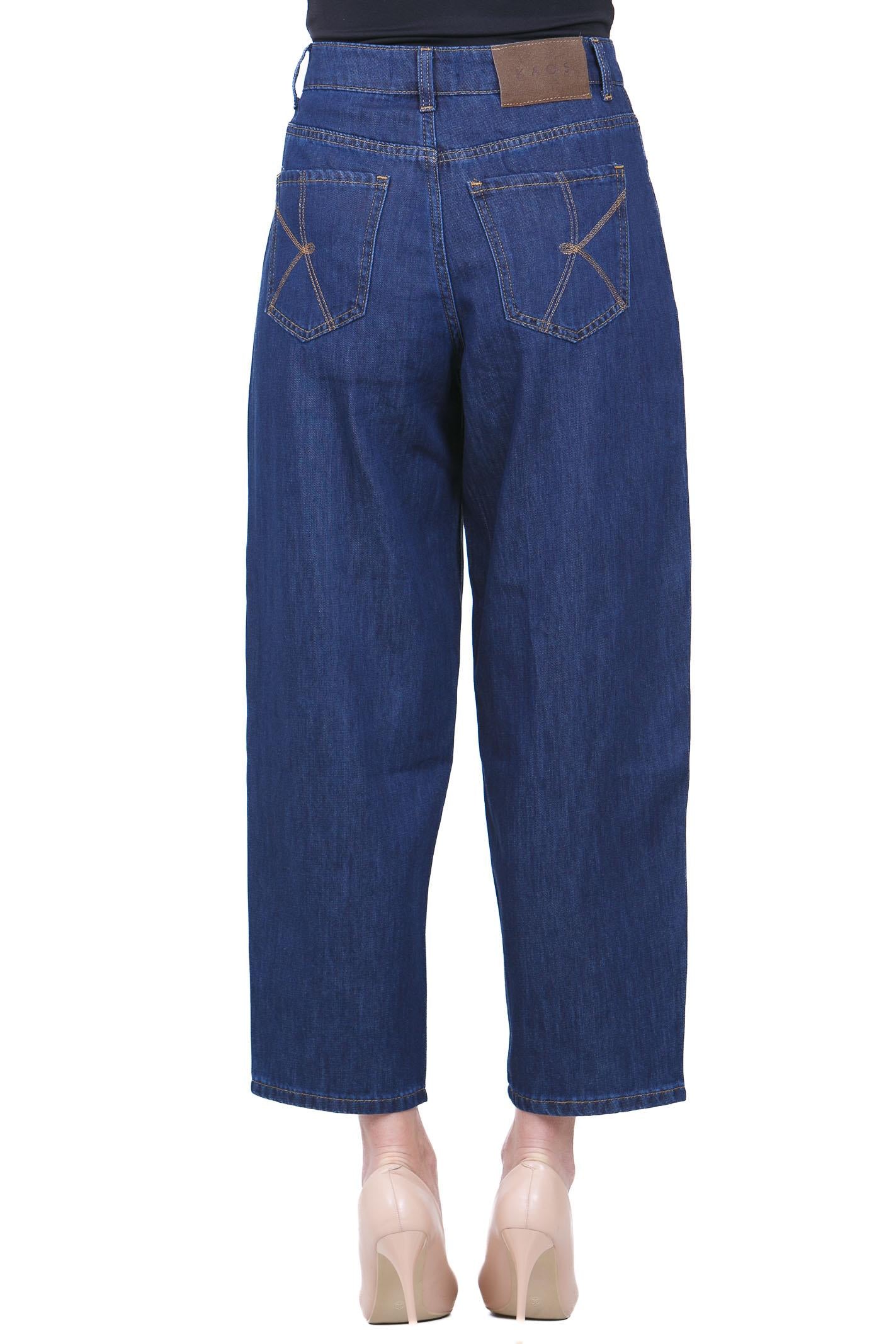 KAOS Jeans Slouchy Balloon Lavaggio Medio-Scuro Kaos Jeans Denim scuro SP6MP008 3020