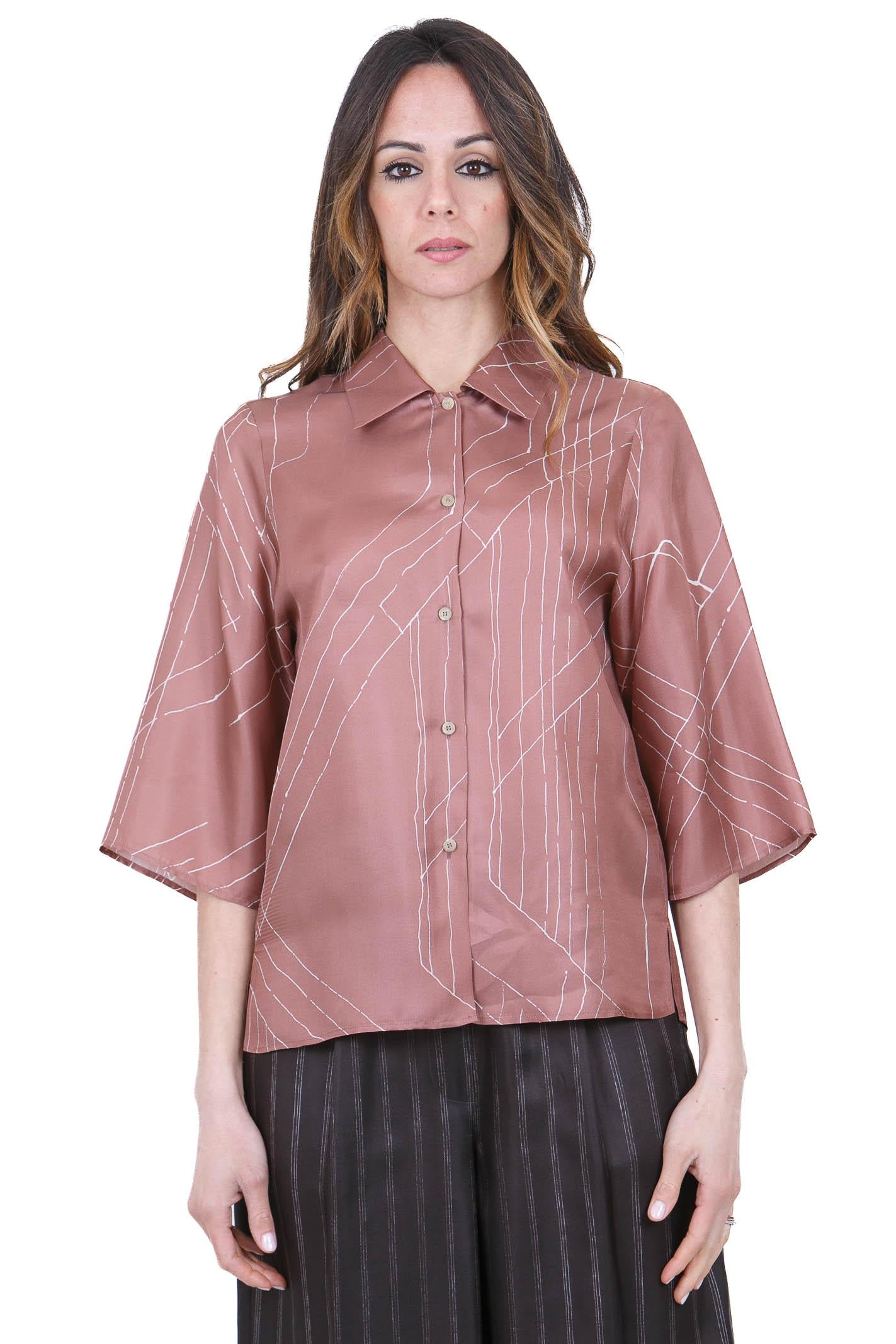 ALYSI Camicia maniche corte Camicie Blush 116285-P6223 BLUSH