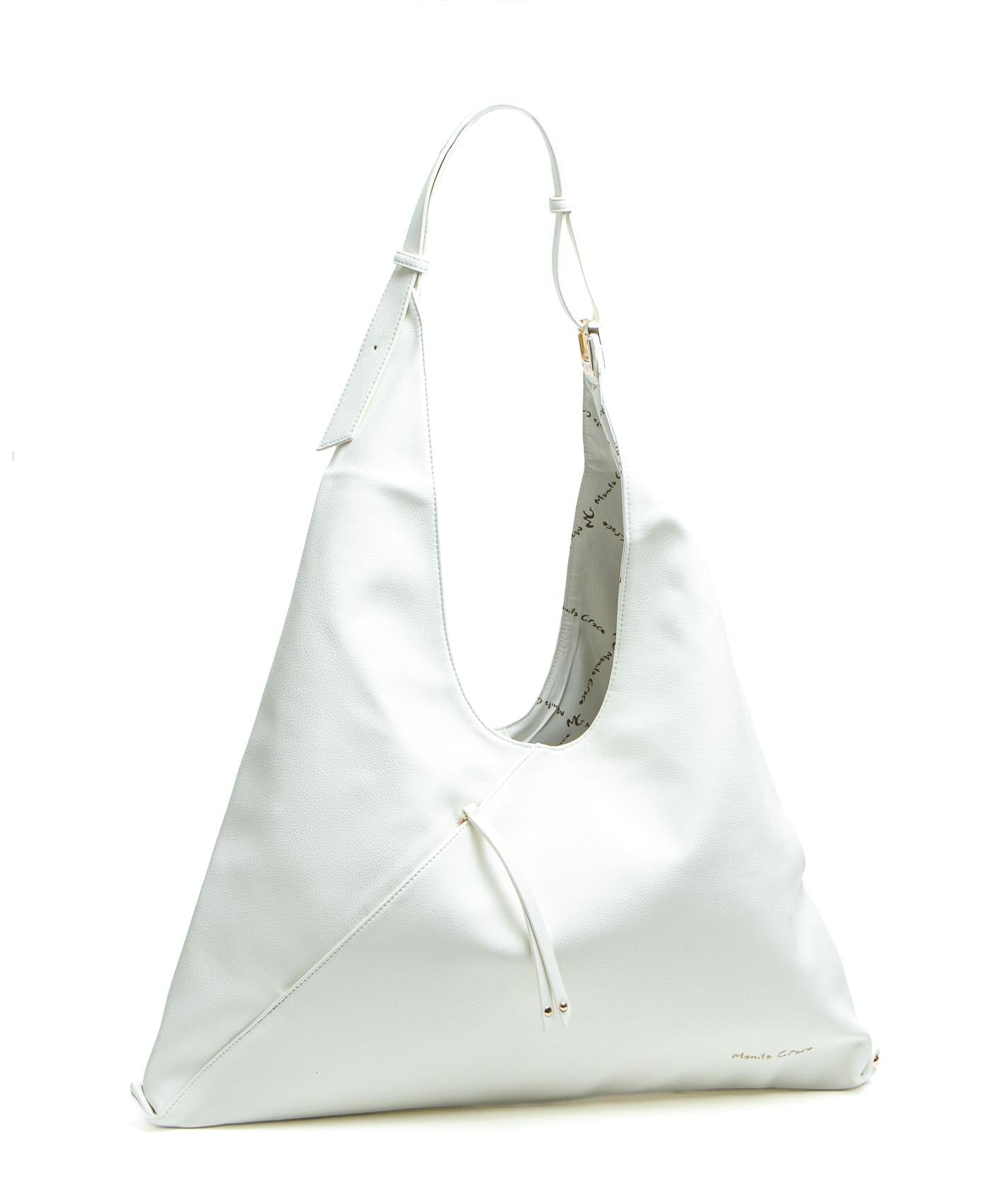 MANILA GRACE Borse Off white B823EU MA043