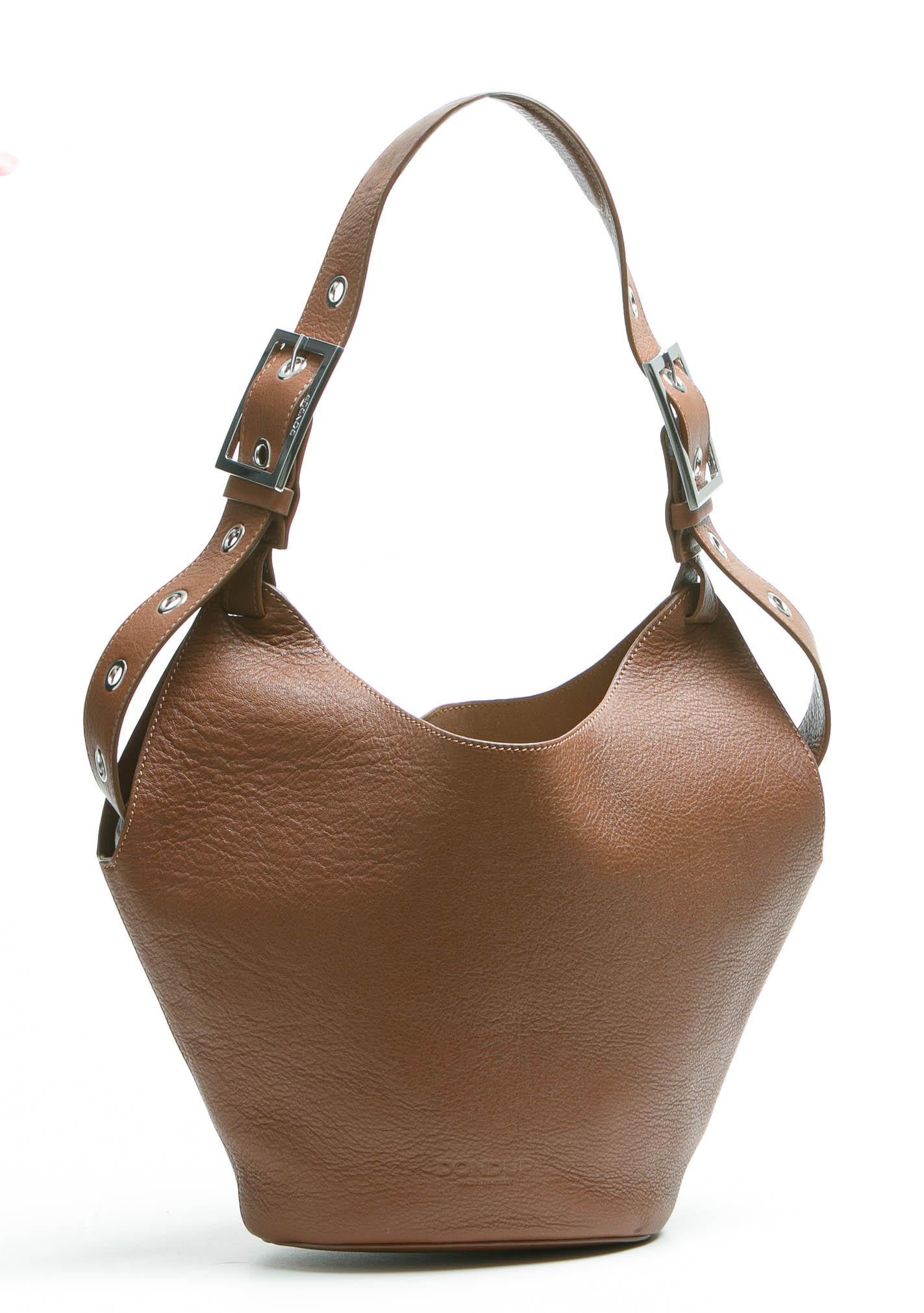 DONDUP Big hobo in pelle Borse Cuoio WB306PL0658DXXX-BIG 715