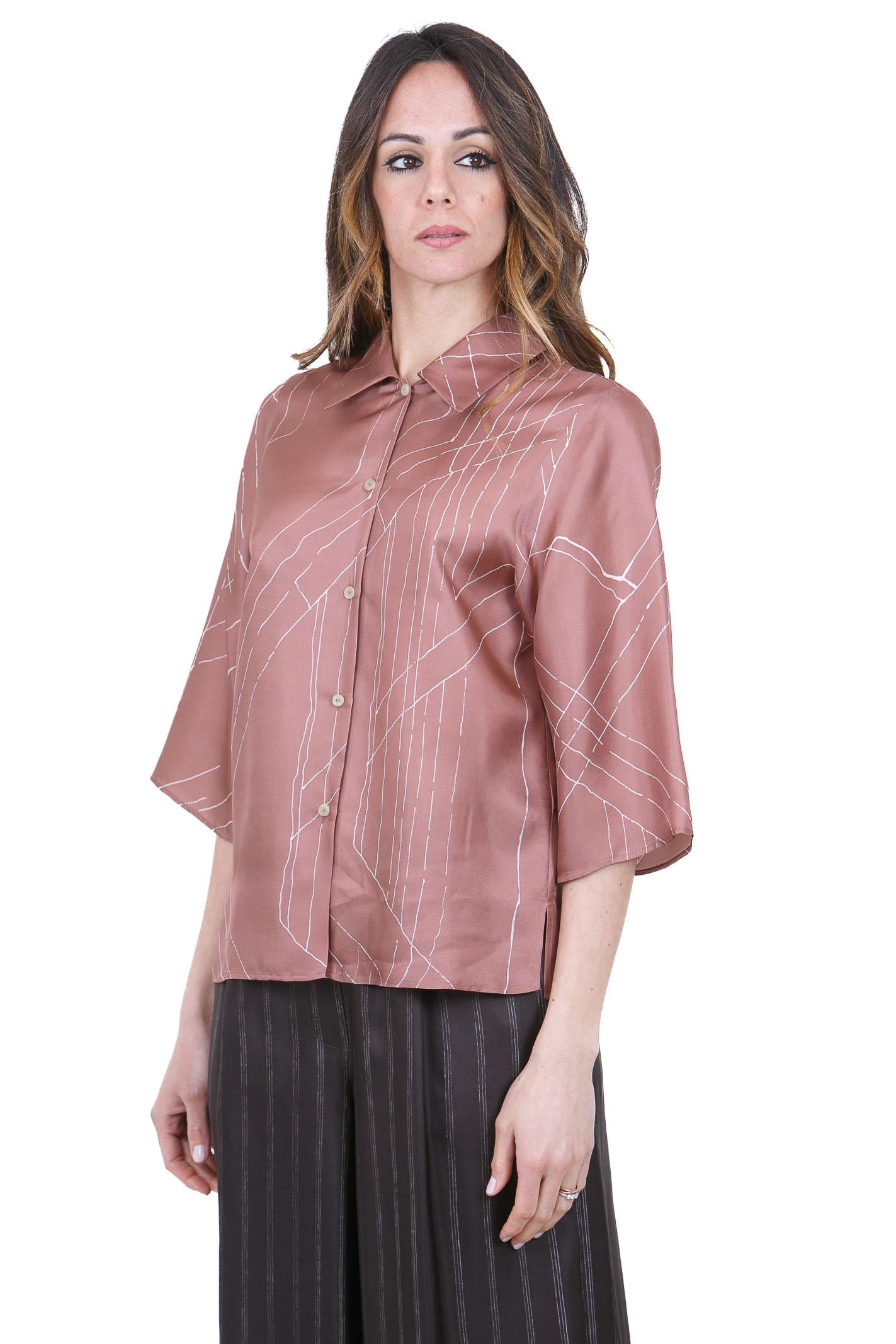 ALYSI Camicia maniche corte Camicie Blush 116285-P6223 BLUSH
