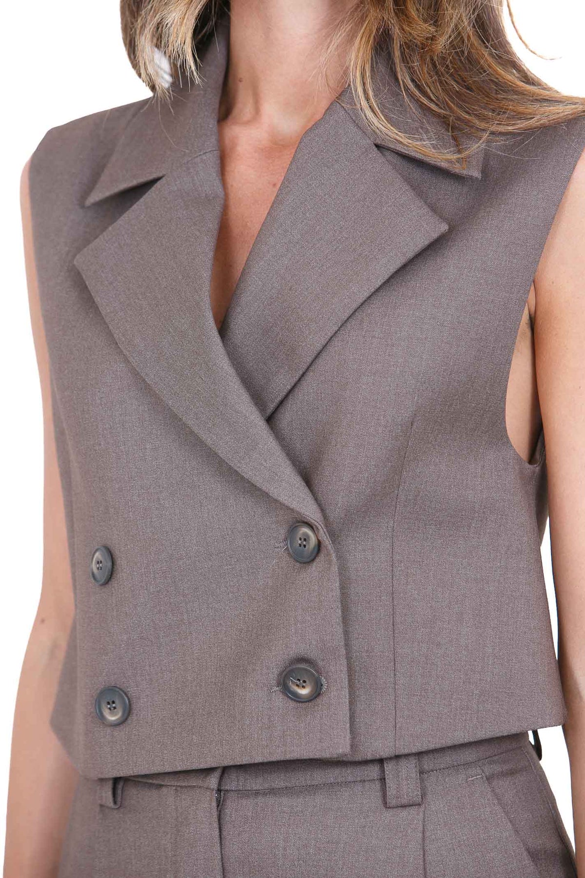 8PM  Gilet Kasha sc. mel. ZINNIA-62Q83 391 
