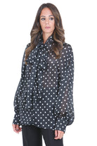 ACTUALEE  Camicie Bianco/nero 17134 B/N 