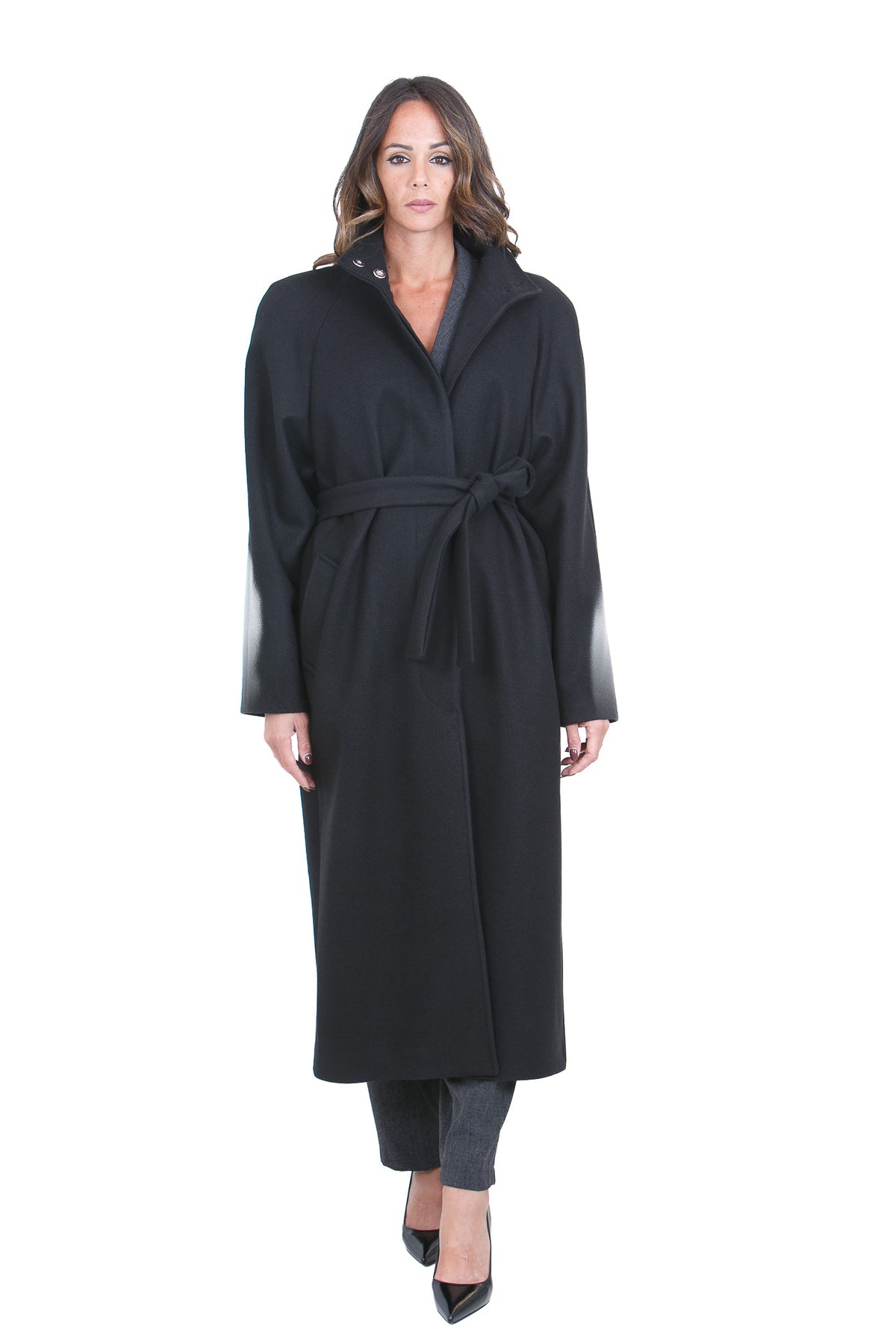 ACTUALEE  Cappotti Nero CP022 NERO 