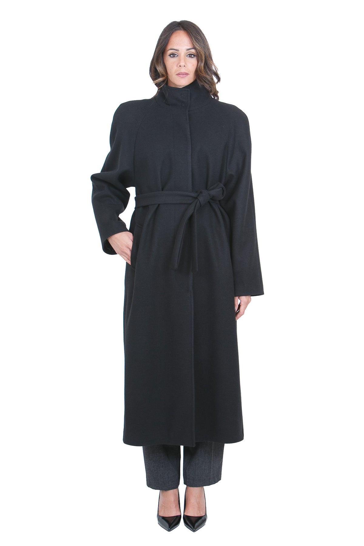 ACTUALEE  Cappotti Nero CP022 NERO 