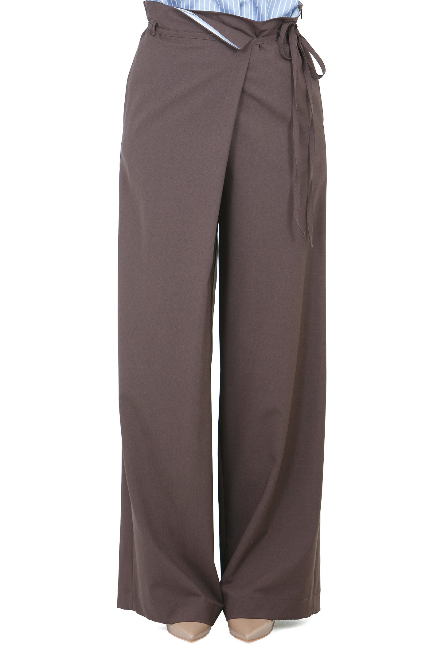 ALYSI  Pantaloni Cacao 166102-A6055 CACAO 