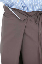 ALYSI  Pantaloni Cacao 166102-A6055 CACAO 