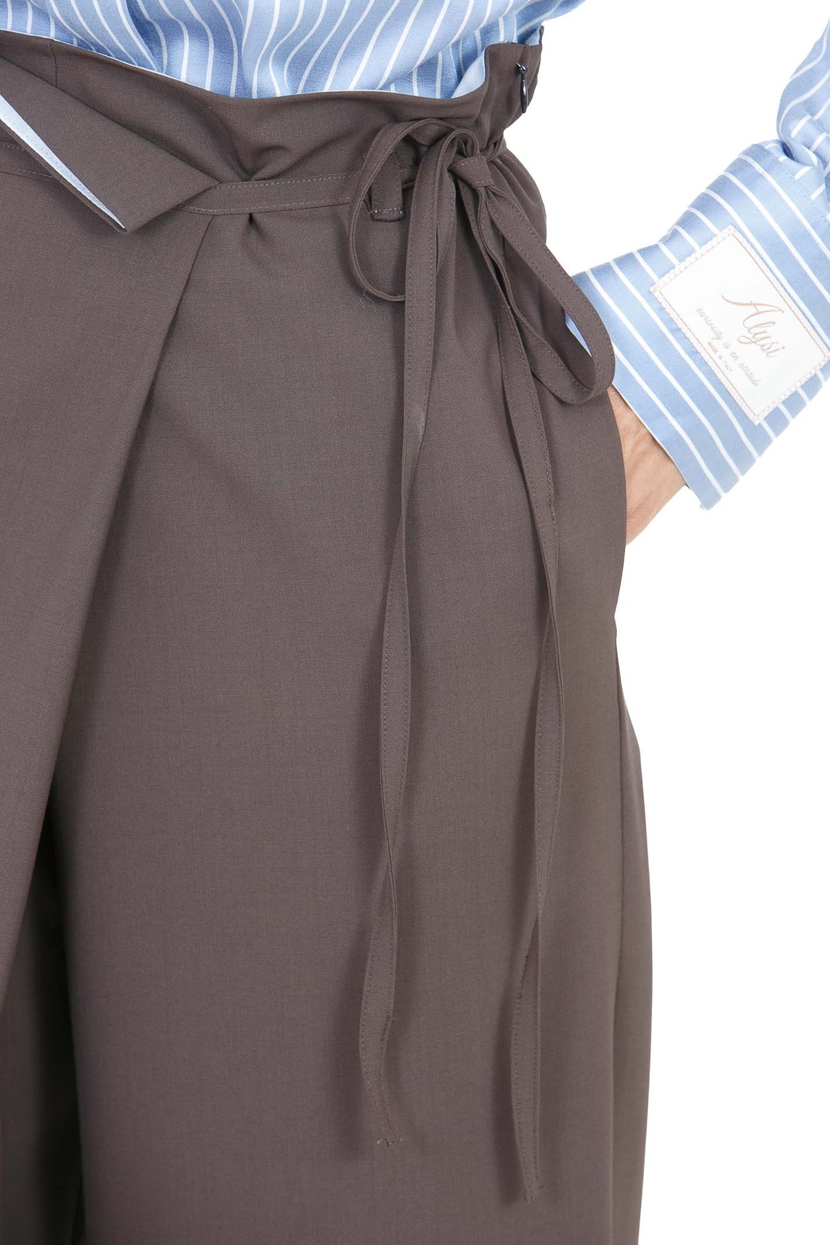 ALYSI  Pantaloni Cacao 166102-A6055 CACAO 