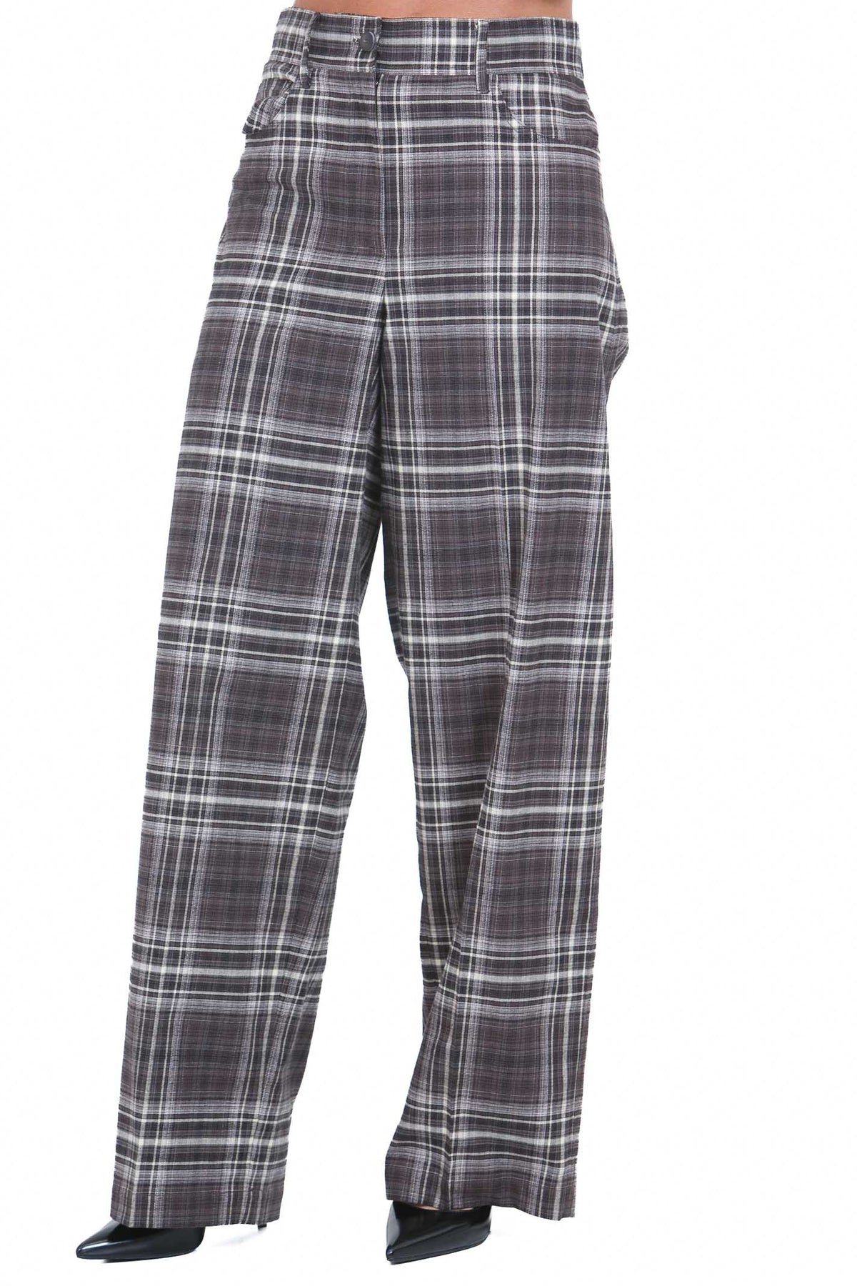 ALYSI  Pantaloni Choco 166153-A6222 CHOCO 