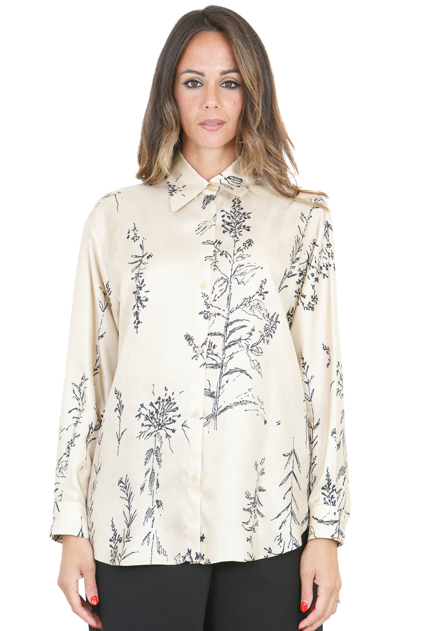 ALYSI  Camicie Crema 166250-A6236 CM 