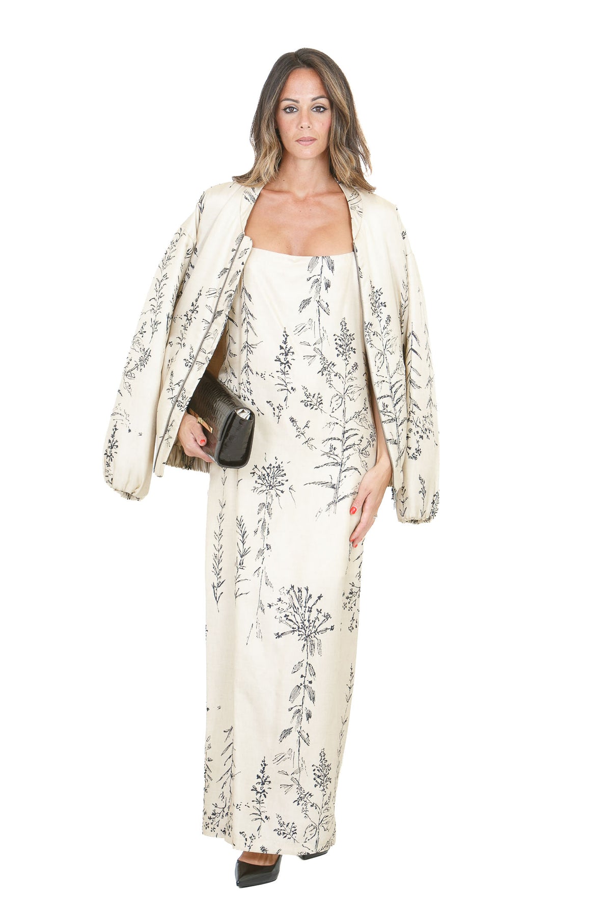 ALYSI  Abiti Crema 166324-A6236 CM 