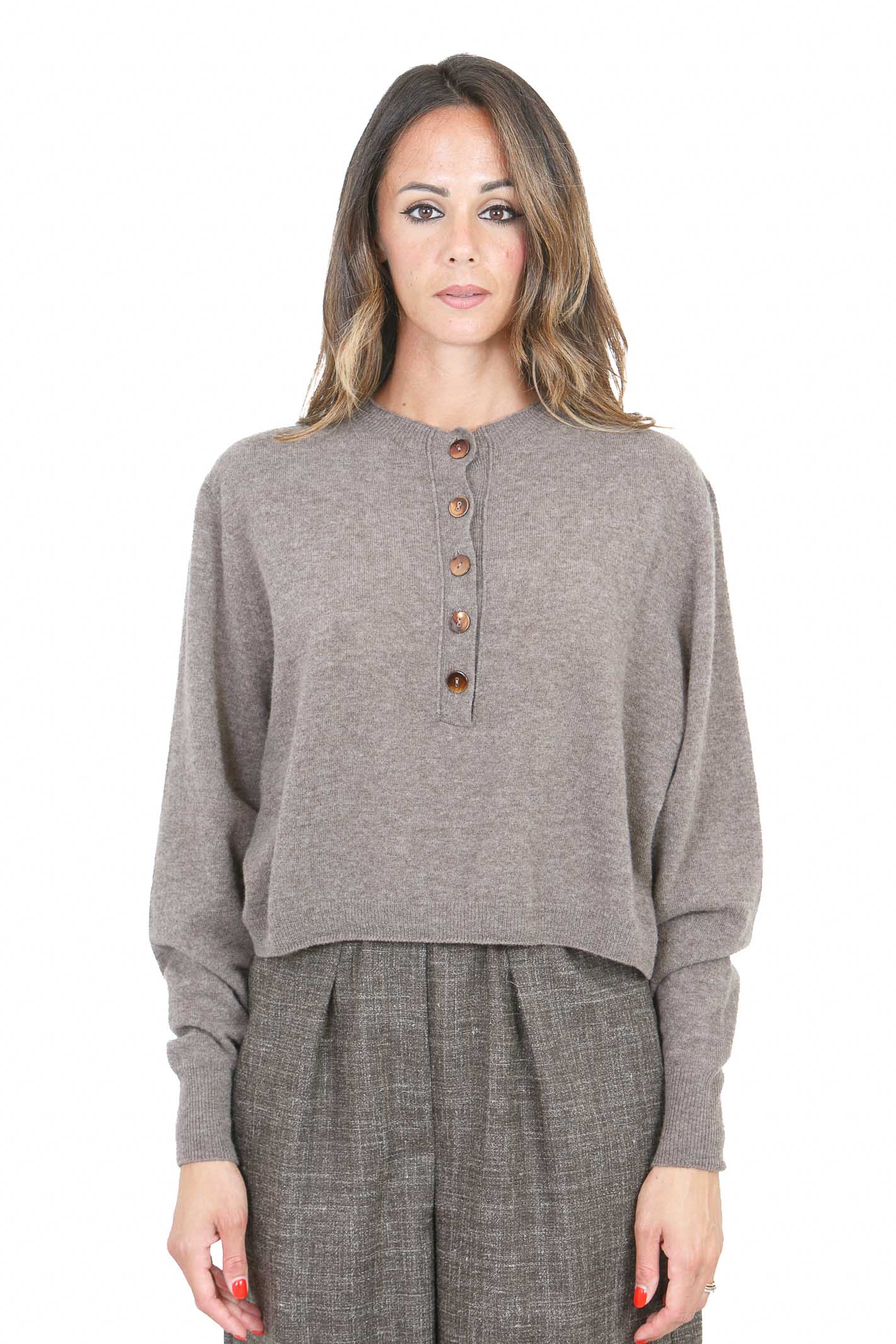 ALYSI  Maglie Castagna 266429-A6008 CAST 