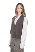 ALYSI  Gilet Cacao 266440-A6043 CACAO 