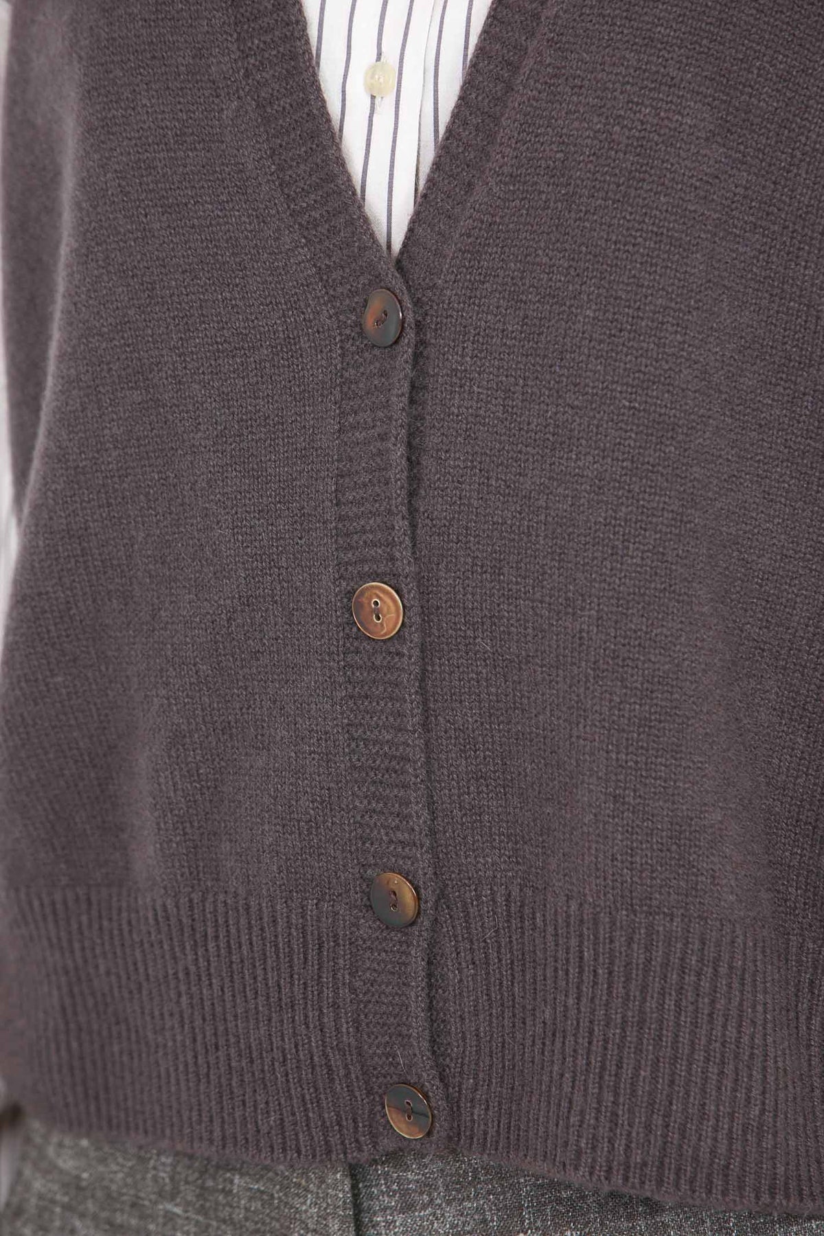 ALYSI  Gilet Cacao 266440-A6043 CACAO 