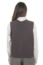 ALYSI  Gilet Cacao 266440-A6043 CACAO 
