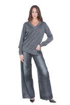 CIRCUS HOTEL  Maglie Grigio melange H6WA07 X91-0 