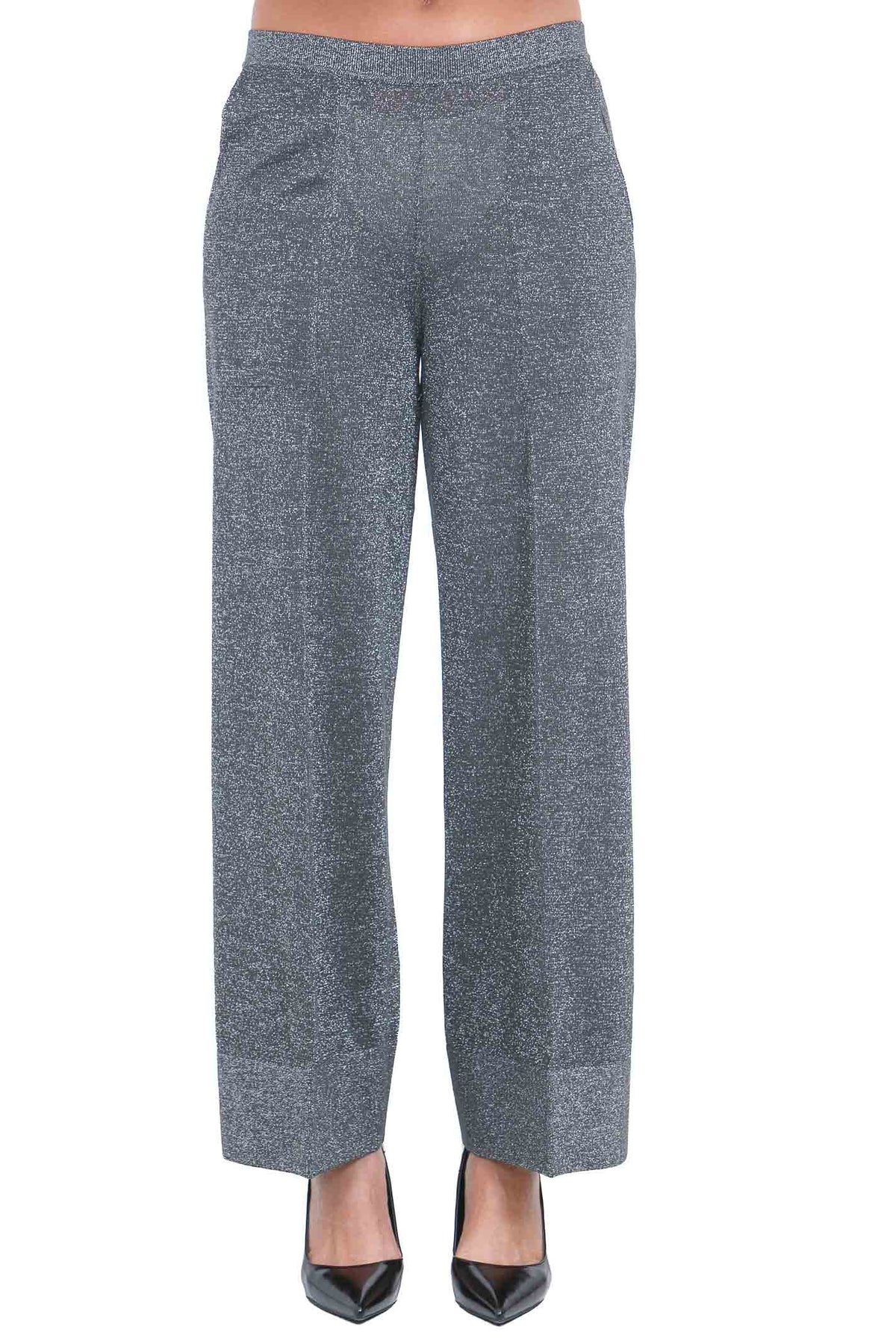 CIRCUS HOTEL  Pantaloni Grigio melange H6WA13 X91-0 
