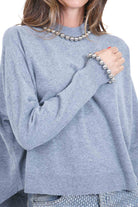 CIRCUS HOTEL  Maglie Grigio melange H6WR05 X91-0 