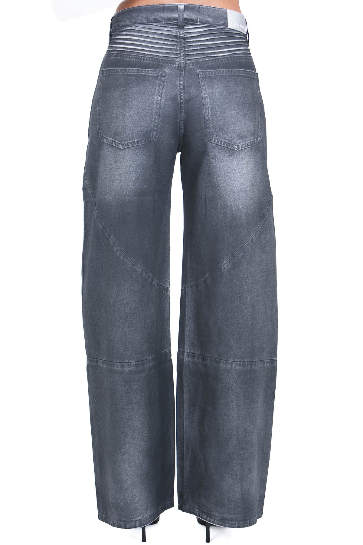 CIRCUS HOTEL  Jeans Black waxed H6WY26 JNS76 
