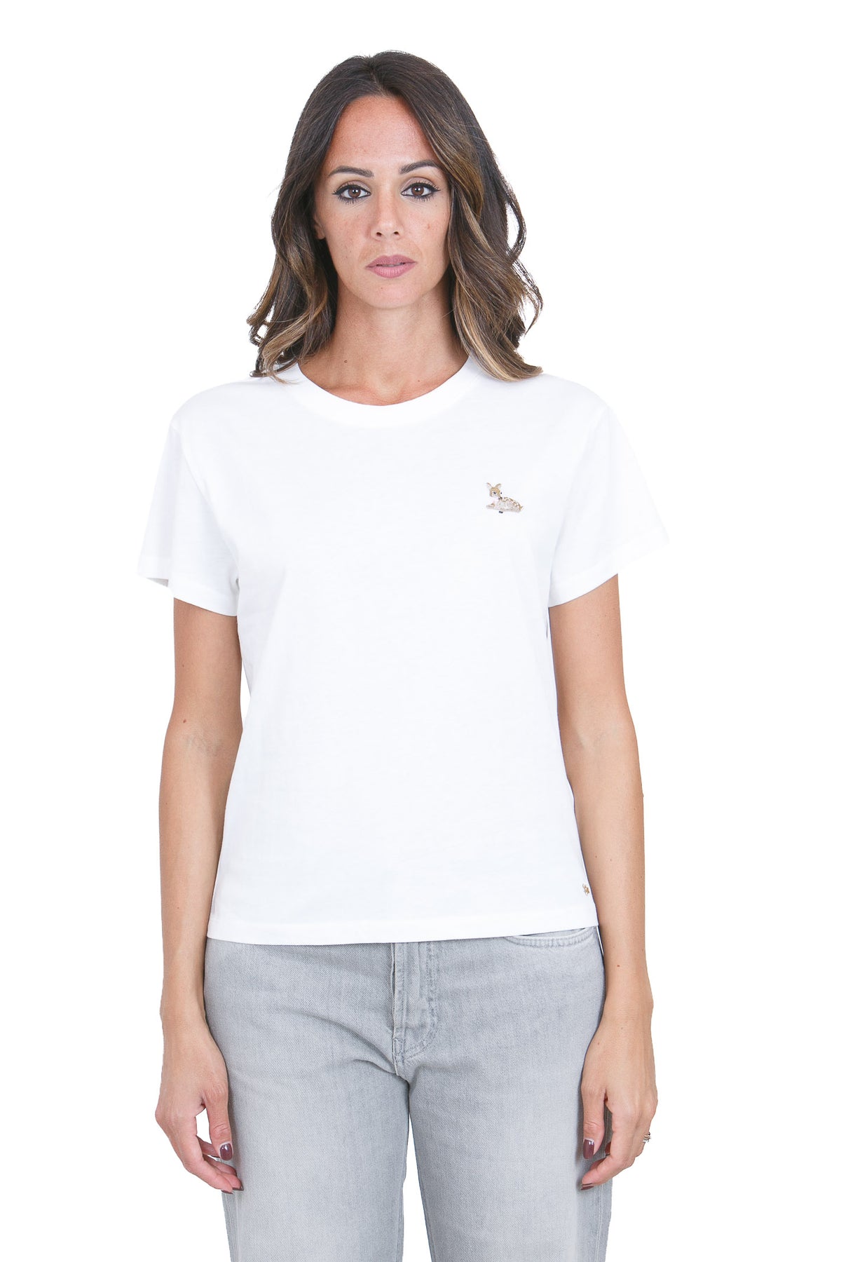 DES PETIT HAUTS  T- Shirt Ecru FANTINE-1H260288 02000 