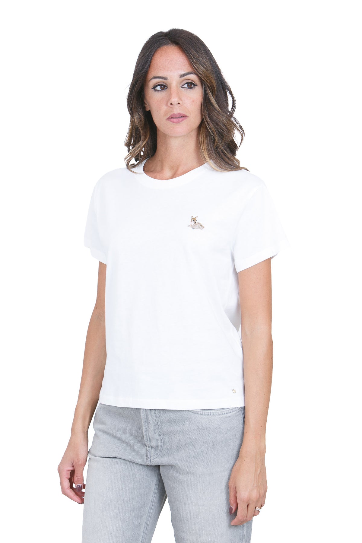 DES PETIT HAUTS  T- Shirt Ecru FANTINE-1H260288 02000 