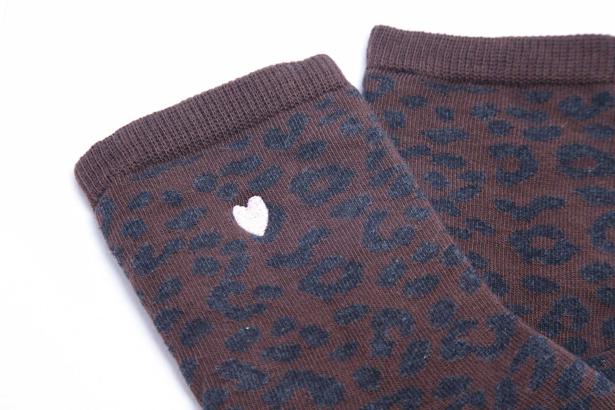 DES PETIT HAUTS  Calzini Leopard OLFI-1H260648 IM304 