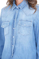 DONDUP  Camicie Blue DC507DF0272DLA2 800 