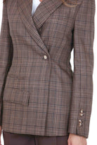 DONDUP  Blazer Chocolate DJ789QF0208DXXX 737 