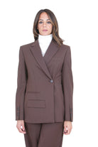 DONDUP  Blazer Chocolate DJ789WS0115DXXX 737 