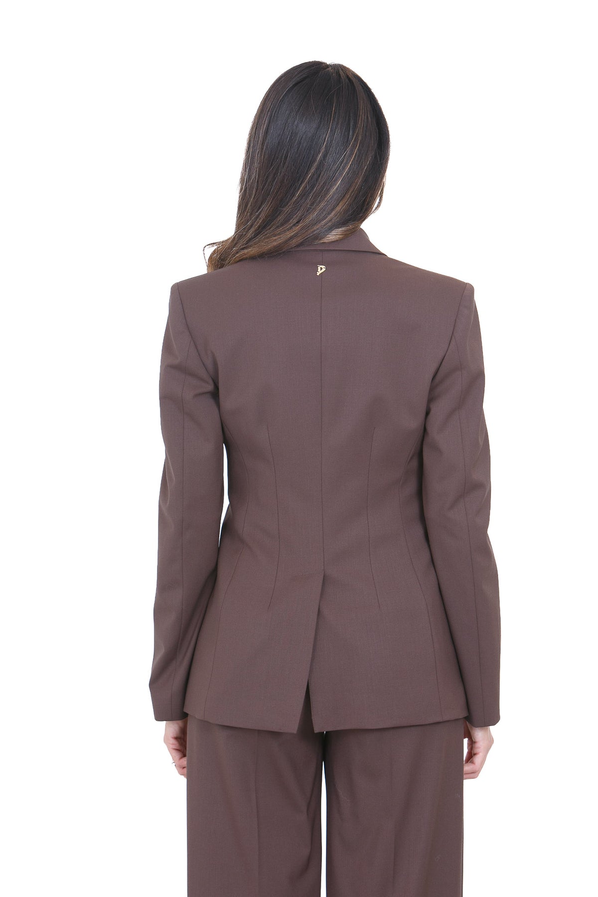 DONDUP  Blazer Chocolate DJ789WS0115DXXX 737 