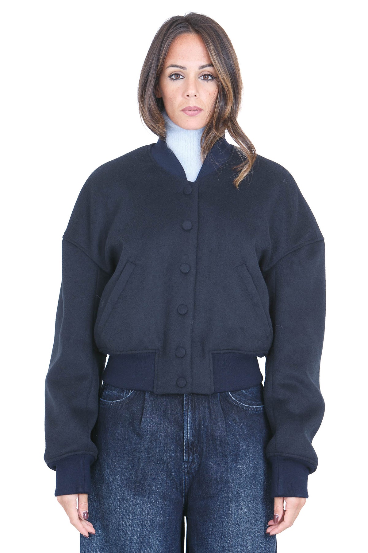 DONDUP  Bomber Dark blue DJ839WF0184DXXX 897 