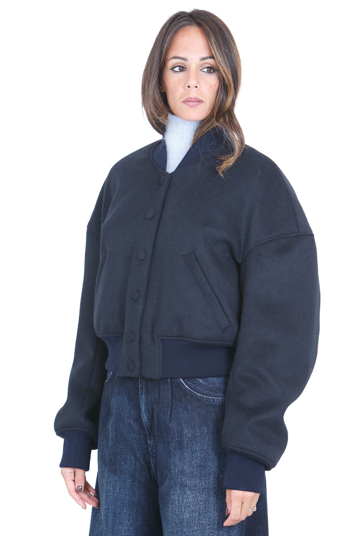 DONDUP  Bomber Dark blue DJ839WF0184DXXX 897 