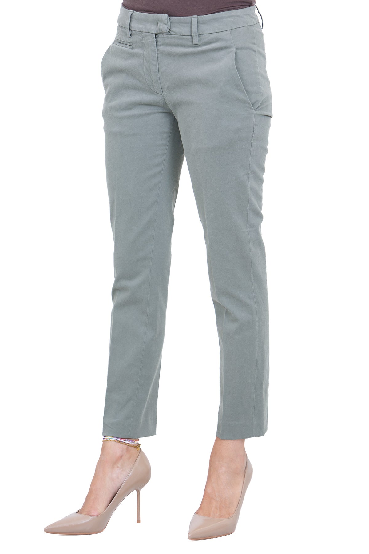 DONDUP  Pantaloni Olive green DP066GSE043DPTD 608 