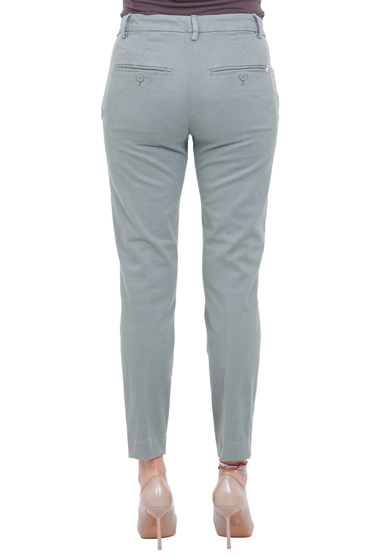 DONDUP  Pantaloni Olive green DP066GSE043DPTD 608 