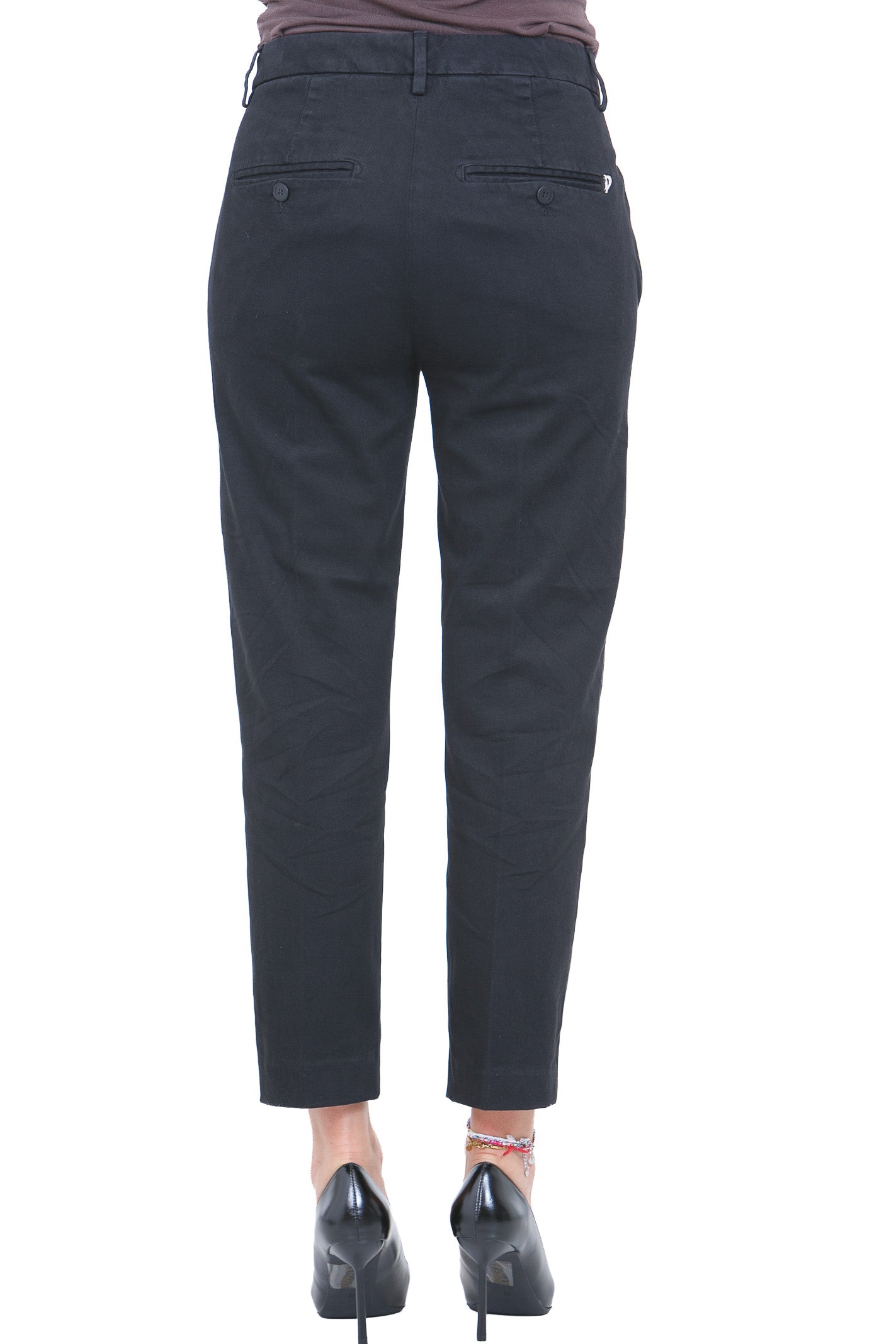 DONDUP  Pantaloni Black DP576GSE043DPTD 999 