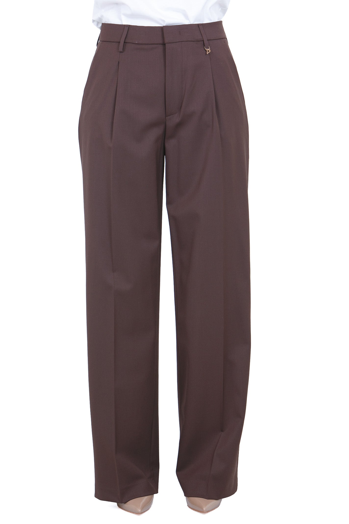 DONDUP  Pantaloni Chocolate DP840SWS0115DXXXW 737 