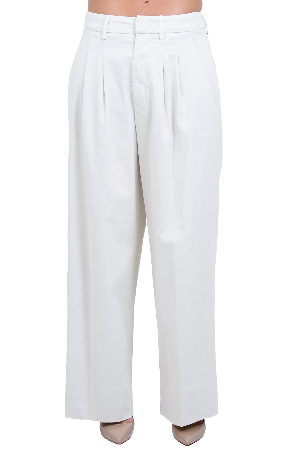 DONDUP  Pantaloni Ivory DP843GSE043DPTD 005 