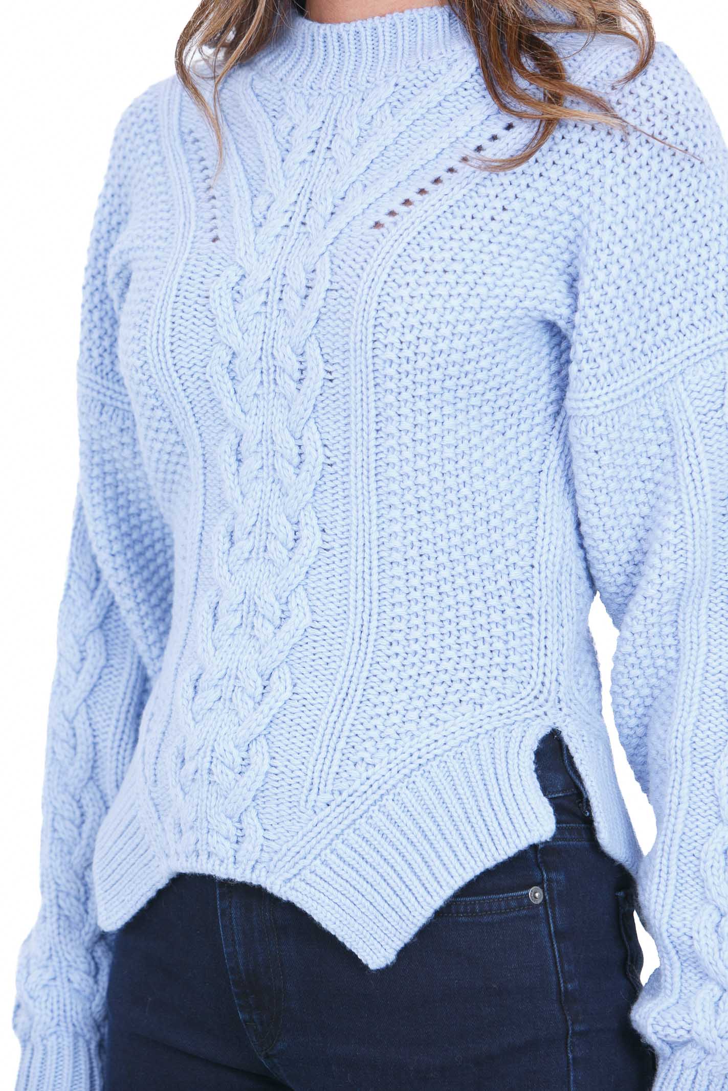 DONDUP  Maglie Baby blue DT446M01027D002 808 