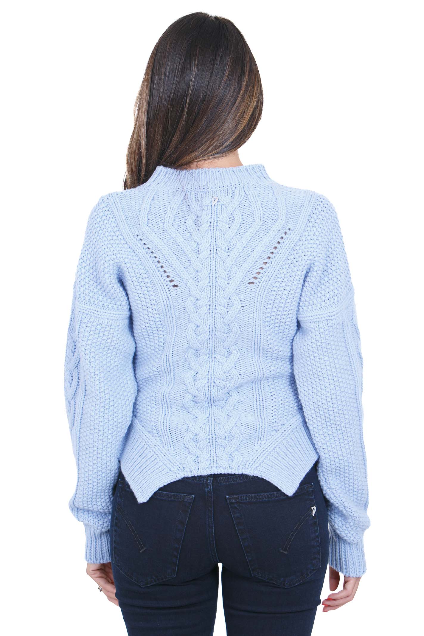 DONDUP  Maglie Baby blue DT446M01027D002 808 