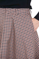 DONDUP  Gonne Chocolate G640QF0207D002 737 