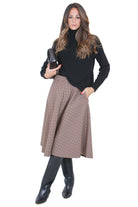 DONDUP  Gonne Chocolate G640QF0207D002 737 