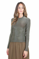 FORTE FORTE  T- Shirt Dark gold 15090MYT-SHIRT 1008 