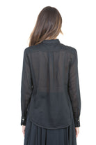 FORTE FORTE  Camicie Nero 15102MYSHIRT 8008 