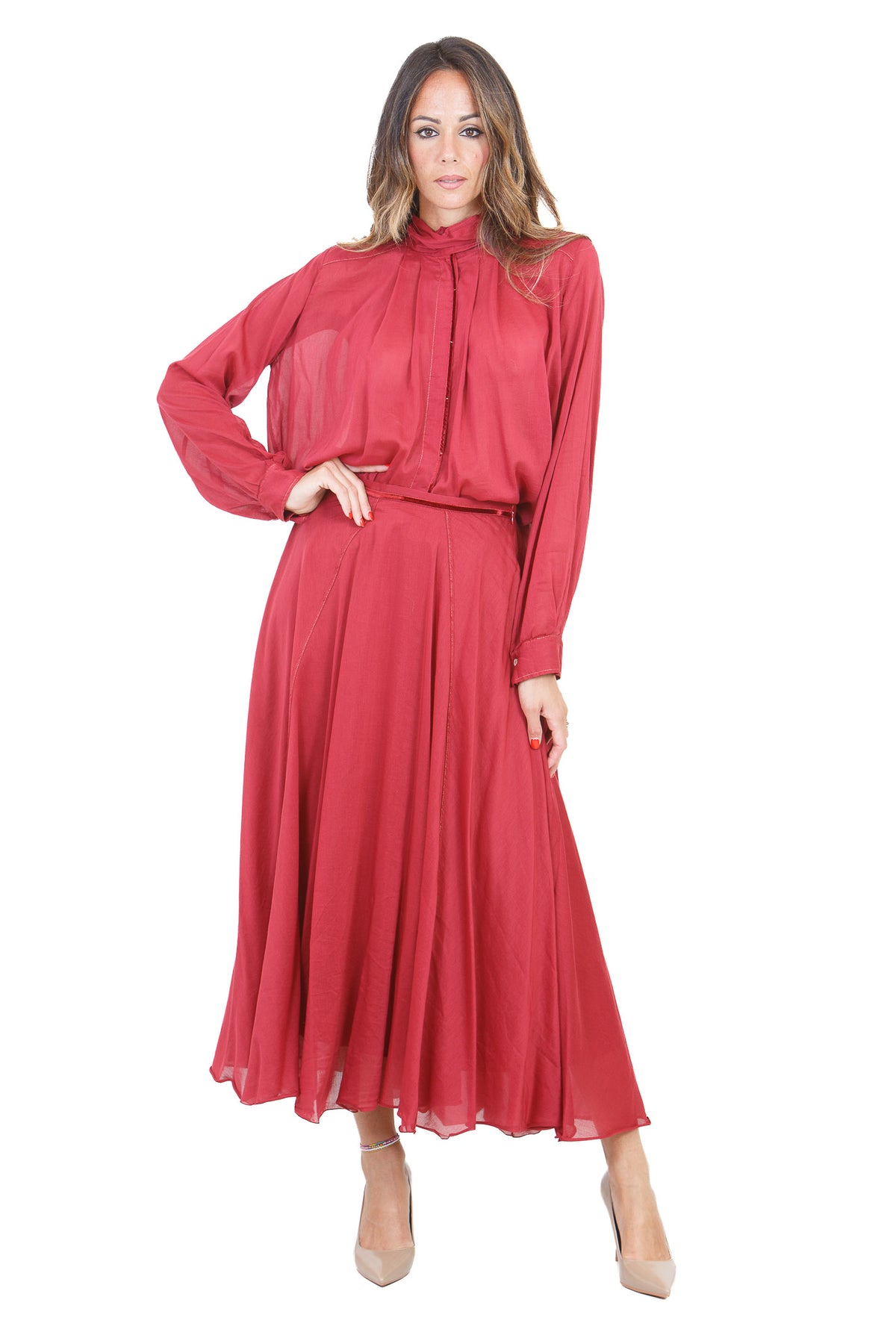 FORTE FORTE  Gonne Pomegranate 15105MYSKIRT 2507 