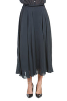 FORTE FORTE  Gonne Nero 15105MYSKIRT 8008 