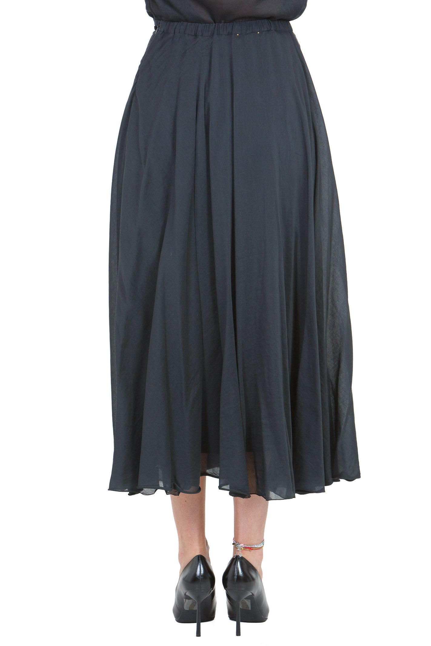 FORTE FORTE  Gonne Nero 15105MYSKIRT 8008 