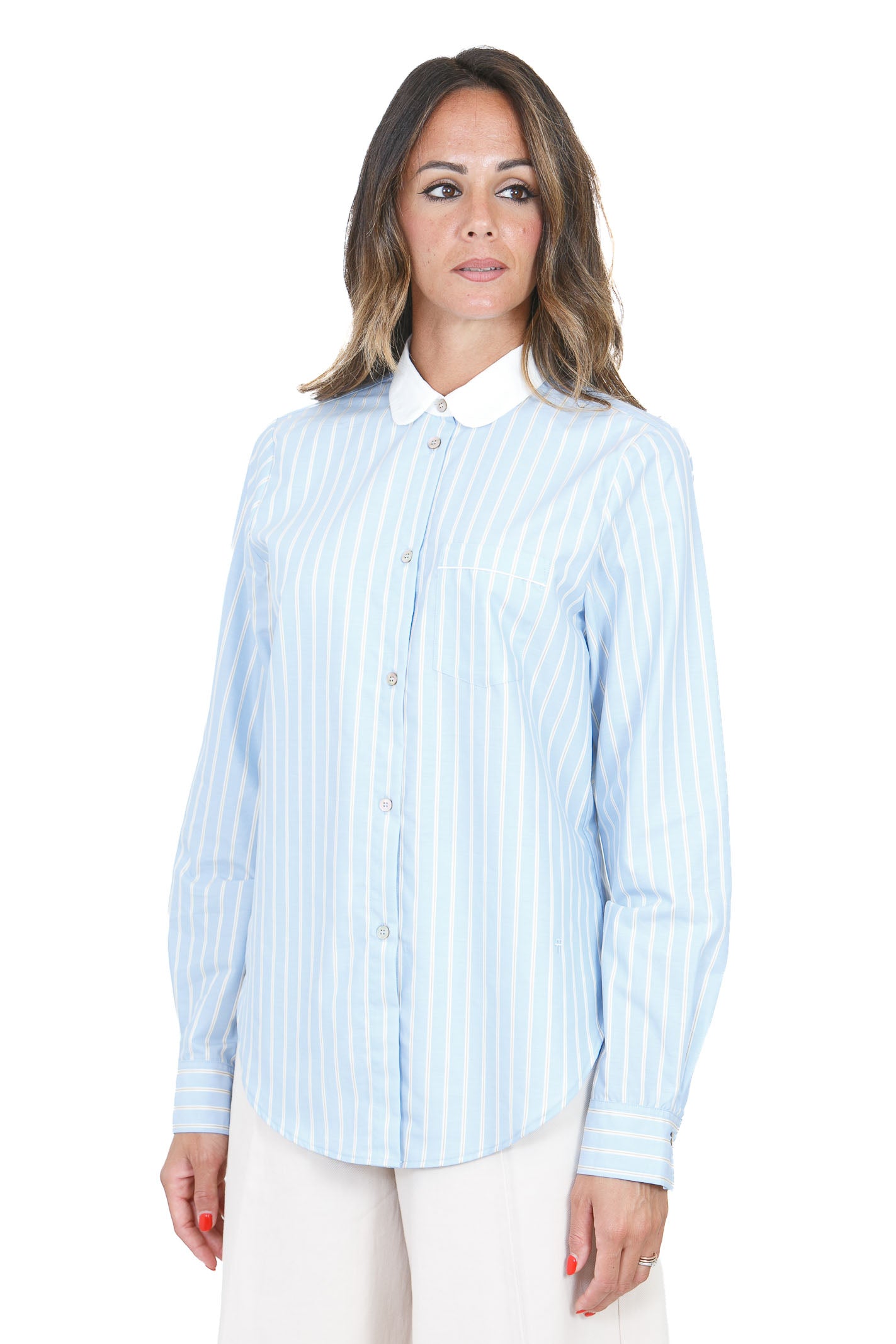 FORTE FORTE  Camicie Oxford blue 15108MYSHIRT 5015 