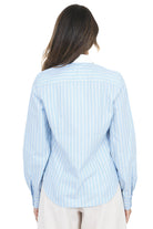 FORTE FORTE  Camicie Oxford blue 15108MYSHIRT 5015 