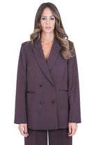 FORTE FORTE  Blazer Bordeaux 15327TRISMYJACKET 2503 