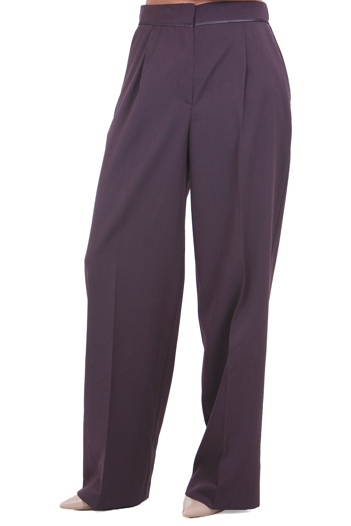 FORTE FORTE  Pantaloni Bordeaux 15328MYPANTS 2503 